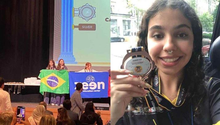 Mineira de 18 anos ganha medalha em competição de matemática nos EUA