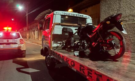 Motociclista inabilitado é preso em Formiga por diversos crimes de trânsito