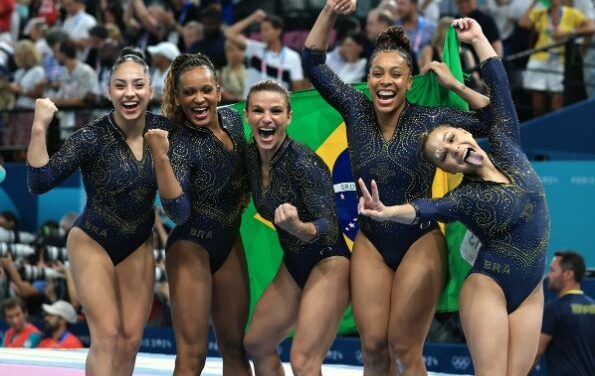 Histórico! Brasil conquista primeiro bronze por equipes na ginástica artística feminina