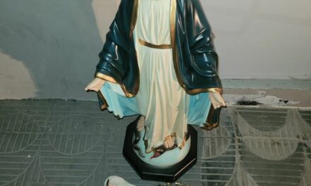 Casal furta imagem de Nossa Senhora para trocar por drogas