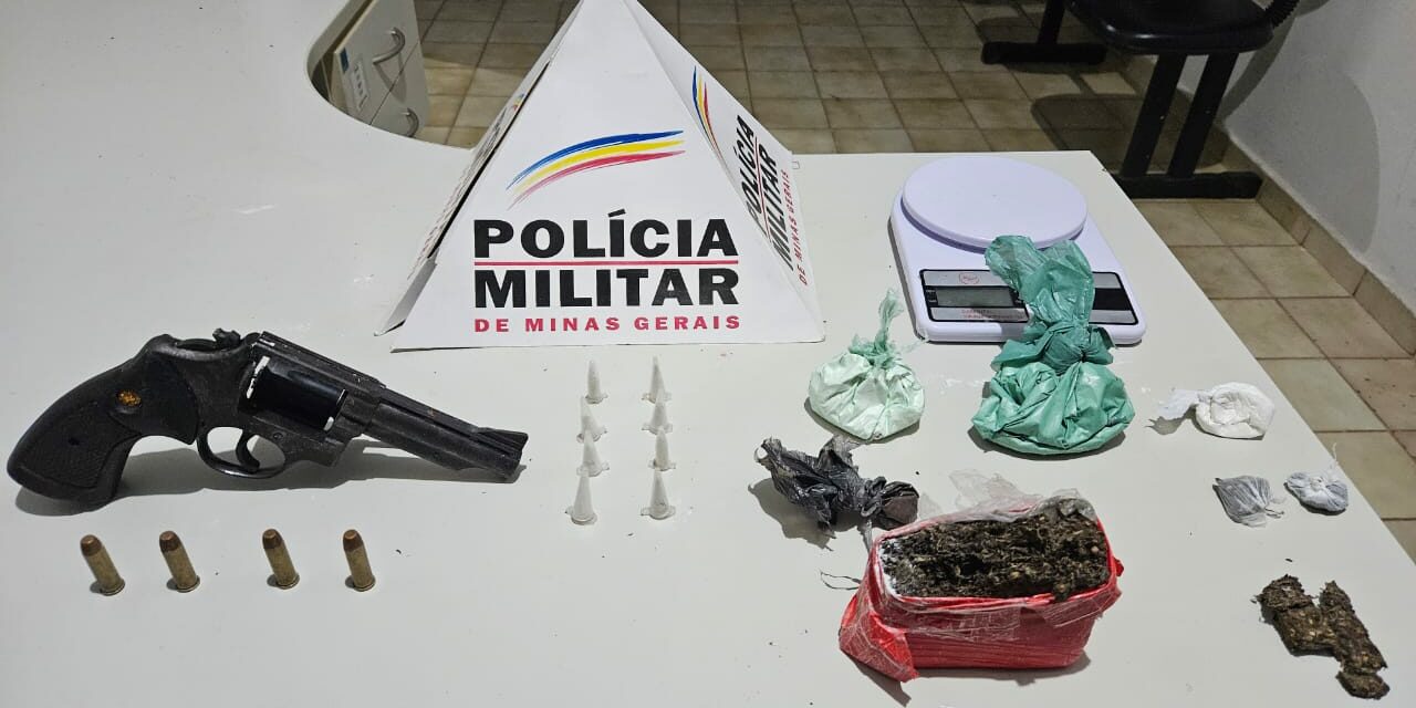 Jovem de 22 anos é preso suspeito de tráfico de drogas