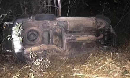 Pitangui: acidente mata motorista e deixa três pessoas feridas