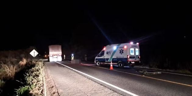Homem morre atropelado por caminhão no Sul de Minas