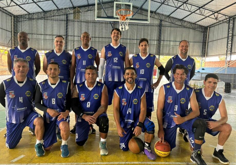 Basquete formiguense vence mais uma e segue líder invicto do Torneio Regional Master