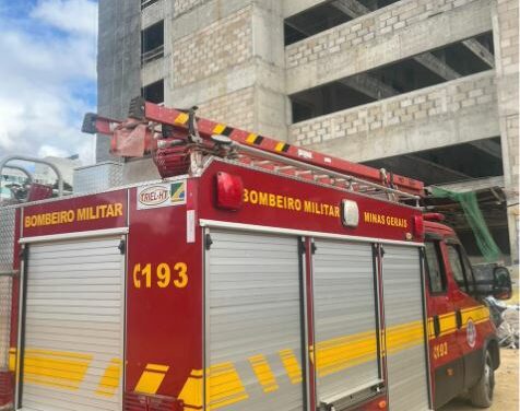 Trabalhador morre após queda em obra de Governador Valadares