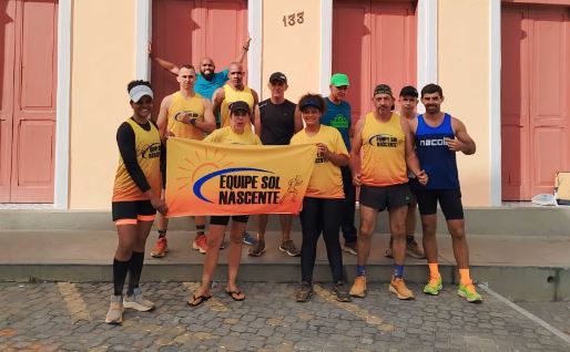 Atletas da Equipe Sol Nascente percorrem 50 km, de Formiga a Itapecerica
