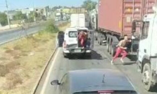 Motorista flagra fuga de detentos de viatura na Via Expressa da Grande BH