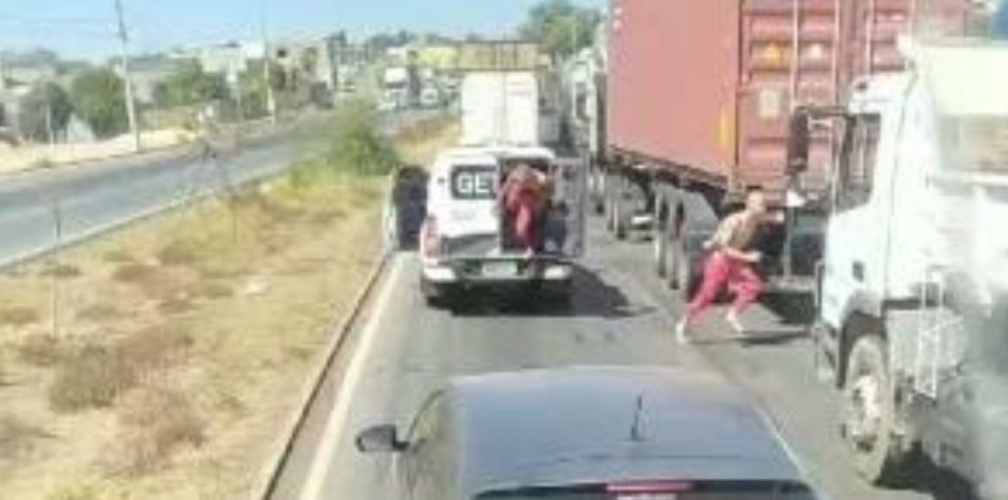Motorista flagra fuga de detentos de viatura na Via Expressa da Grande BH