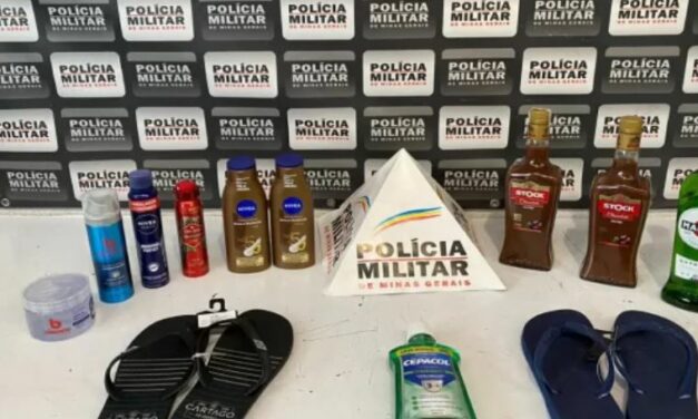 Homem é preso após furtar produtos de supermercado em Divinópolis