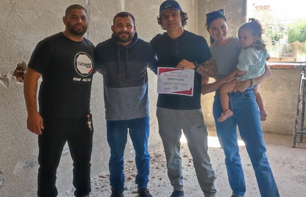 Tatame do Bem recebe visita internacional