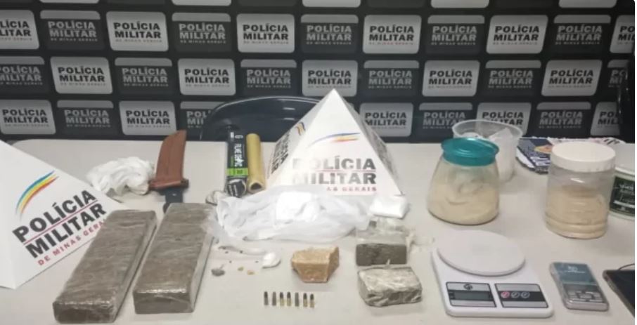 Homem é preso suspeito de tráfico de drogas em Minas