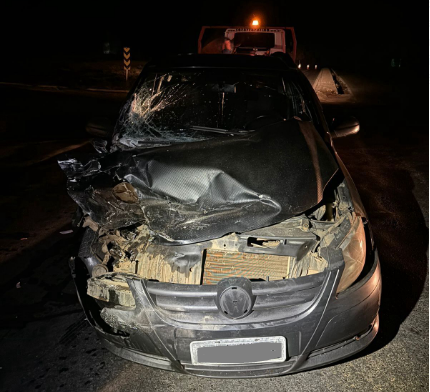 Jovem fica ferido após colisão na BR-354, em Formiga