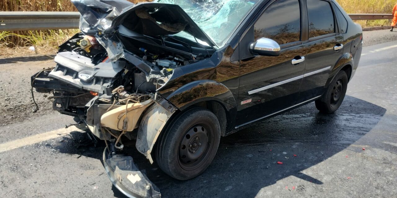 Grave acidente mata motociclista na BR-354, em Formiga