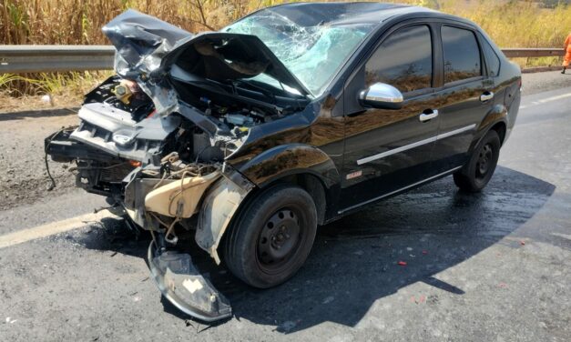 Grave acidente mata motociclista na BR-354, em Formiga
