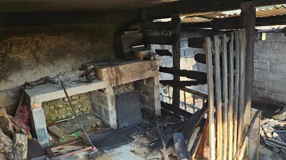 Incêndio é registrado em residência no bairro Jardim Montanhês, em Formiga
