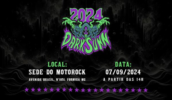 Festival Darksunn retorna a Formiga em sua 6ª edição