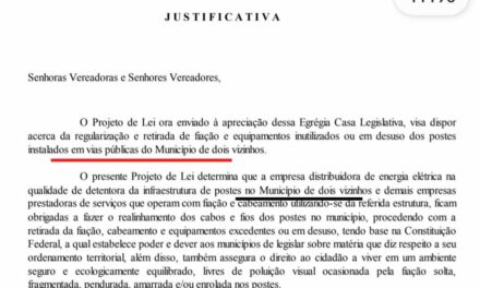 Vereadores extrapolam os limites territoriais de Formiga e legislam aqui e, ao mesmo tempo, no estado do Paraná