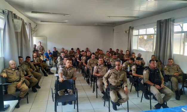 Formiga: policiais participam de palestra sobre procedimentos legais durante o período eleitoral