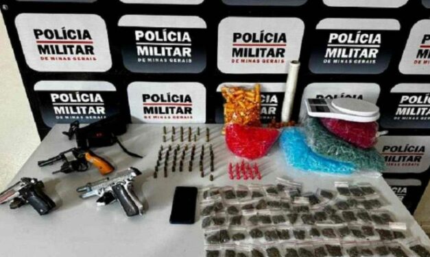 Quadrilha envolvida com tráfico de drogas e homicídio é presa em Minas
