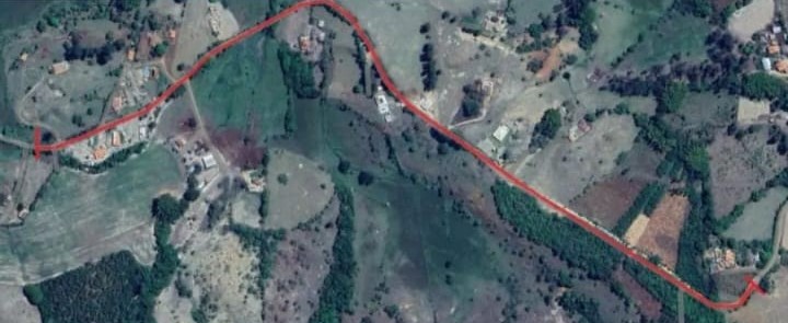 Saae está realizando obra de extensão de rede de água na comunidade de Fazenda Velha