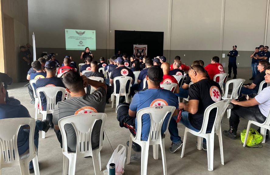 Condutores socorristas do Samu participam de capacitação