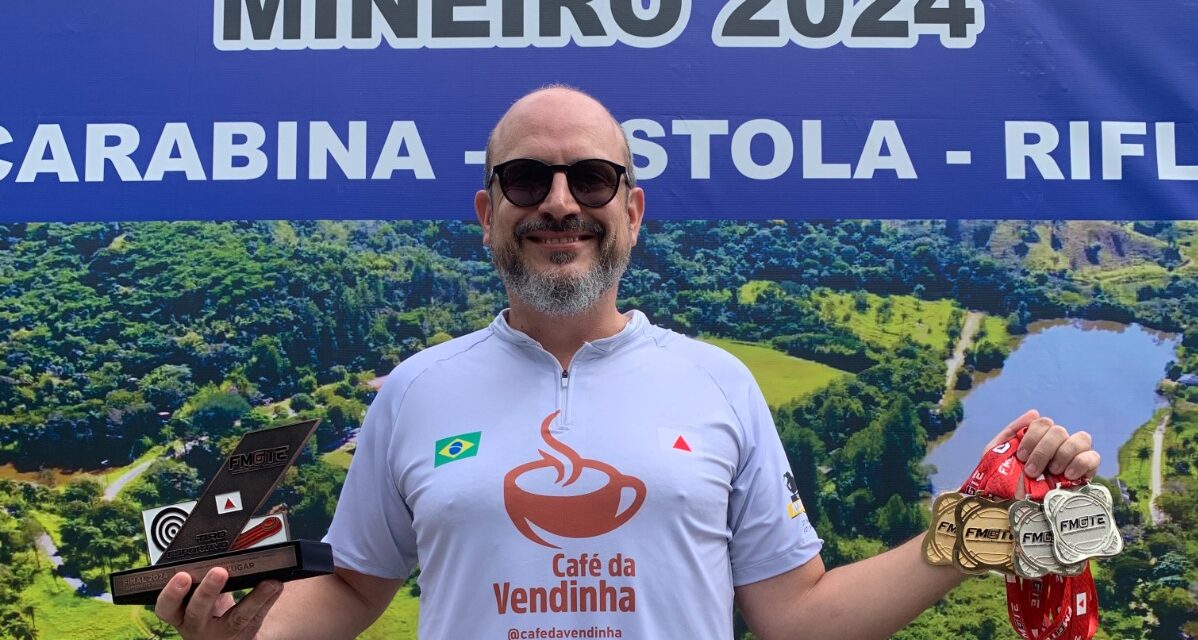 Atirador esportivo de Formiga conquistou, neste ano, quase 30 medalhas em campeonatos mineiros