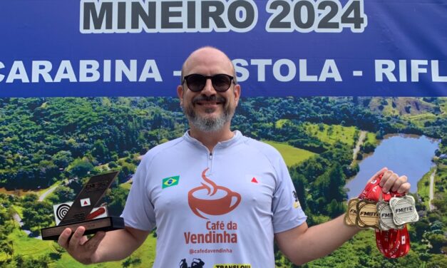Atirador esportivo de Formiga conquistou, neste ano, quase 30 medalhas em campeonatos mineiros