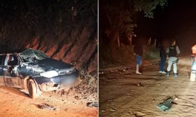 Homem morre após carro capotar no Sul de Minas