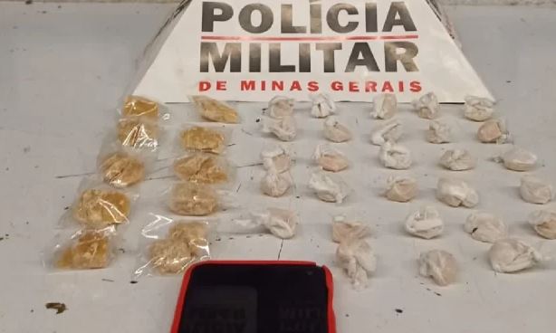 400 pedras de crack são apreendidas em Divinópolis