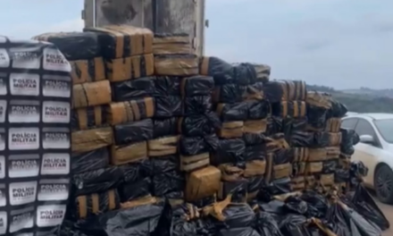Carreta com mais de 10 toneladas de maconha é apreendida no Sul de Minas