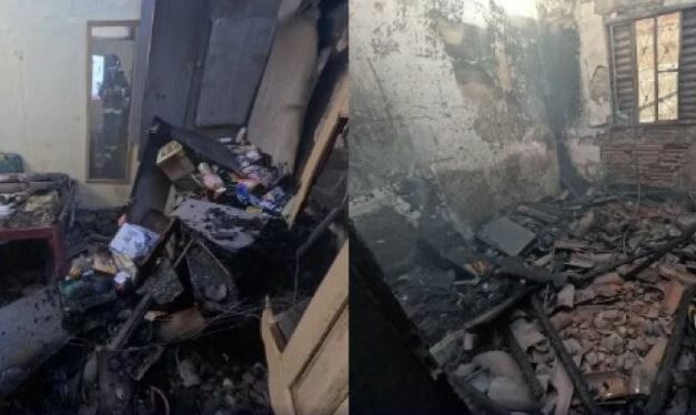Criança autista morre carbonizada após ficar trancada em casa incendiada