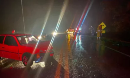 Motorista bateu em um caminhão ao tentar ultrapassar na MG-050, em Pimenta