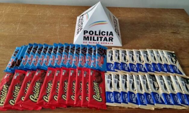 Homem é preso suspeito de furtar 49 barras de chocolate em supermercado de Campo Belo