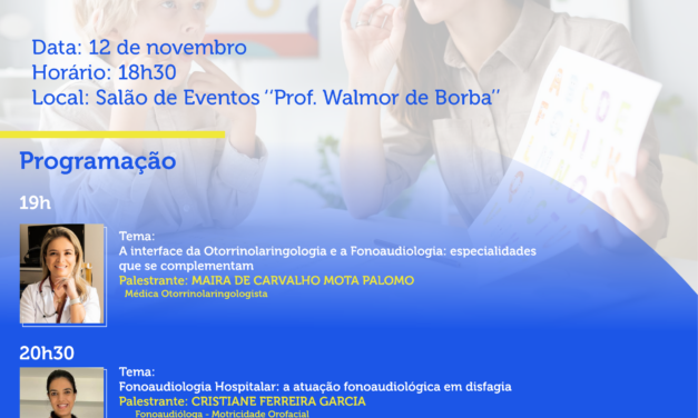 I Encontro Acadêmico de Fonoaudiologia do Unifor-MG 2024 ocorrerá em novembro