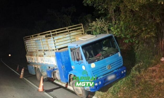 Motorista de caminhão sofre mal súbito na MG-050, em Formiga