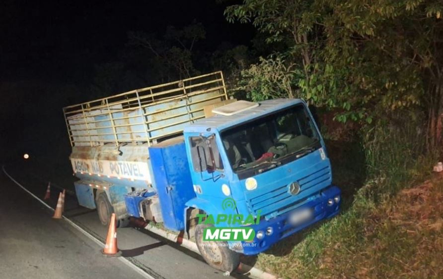 Motorista de caminhão sofre mal súbito na MG-050, em Formiga