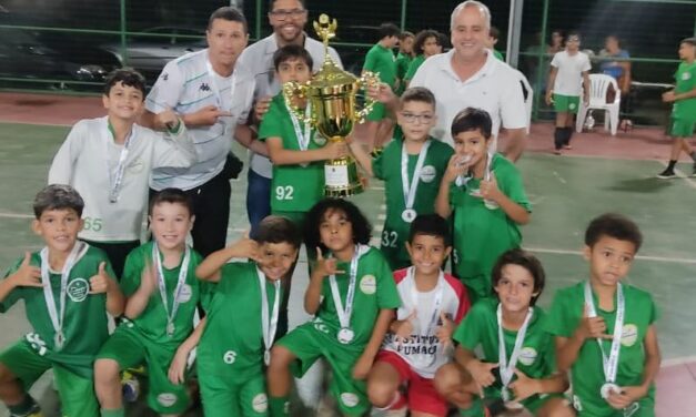 Divulgados os vencedores do Campeonato de Futsal Sub-09 e Sub-11