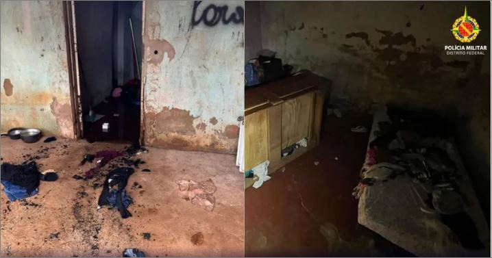 Homem é preso suspeito de trancar crianças e cachorro em casa e atear fogo
