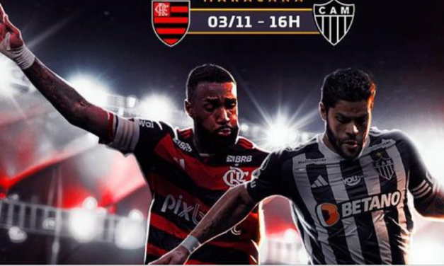 Atlético e Flamengo iniciam briga por título da Copa do Brasil