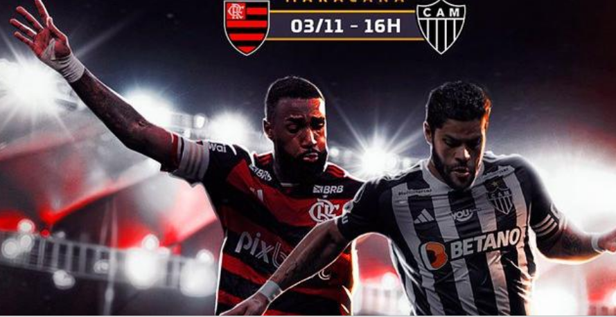 Atlético e Flamengo iniciam briga por título da Copa do Brasil