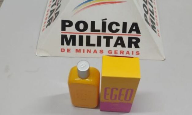 Homem pede prato de comida, furta perfume e é preso em Piumhi