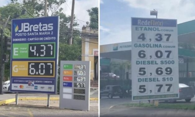Gasolina tem queda de preço em postos de Belo Horizonte