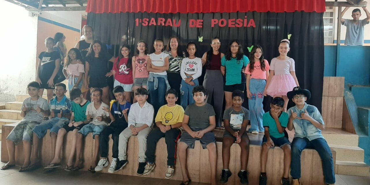 Escola Florêncio Rodrigues Nunes realiza 1° Sarau de Poesia