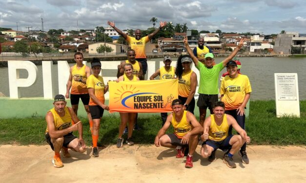 Atletas da Equipe Sol Nascente percorreram 54 km, de Formiga a Pimenta