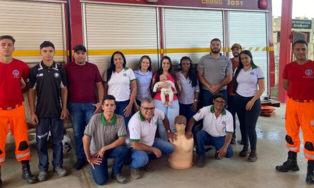 Arcos: Colaboradores de empresas participam de treinamento básico de brigada