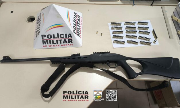 Mulher é presa em flagrante por porte ilegal de arma de fogo na represa de Três Marias