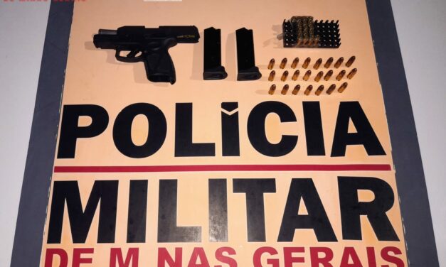 Homem é preso por porte ilegal de arma