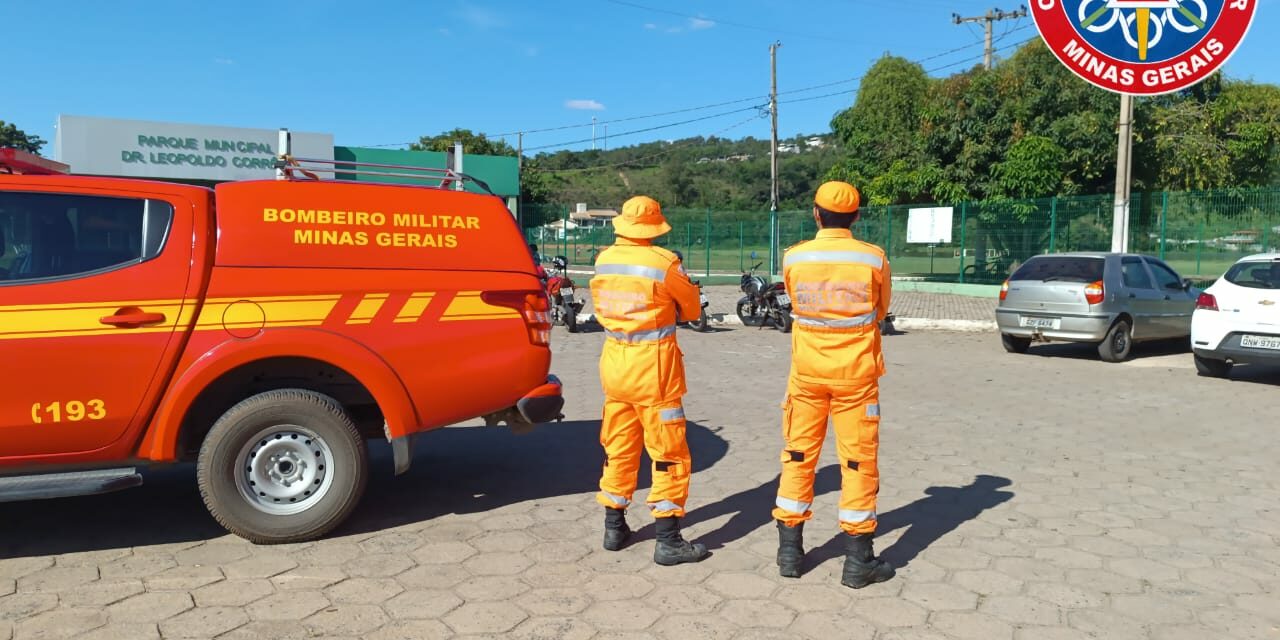 Bombeiros realizam operação preventiva integrada da LIGABOM na Praia Popular em Formiga