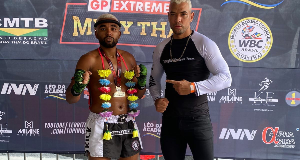 Atleta da Academia Art Combat conquista 1º lugar em competição de muay thai, em Contagem