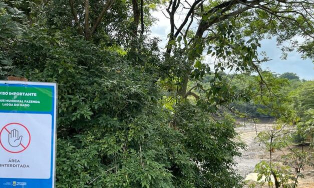 Parque Lagoa do Nado é reaberto com restrições a áreas interditadas e reforço na segurança